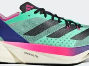 Adidas Adizero Adios Pro 3.0 pink gren black purple shoe