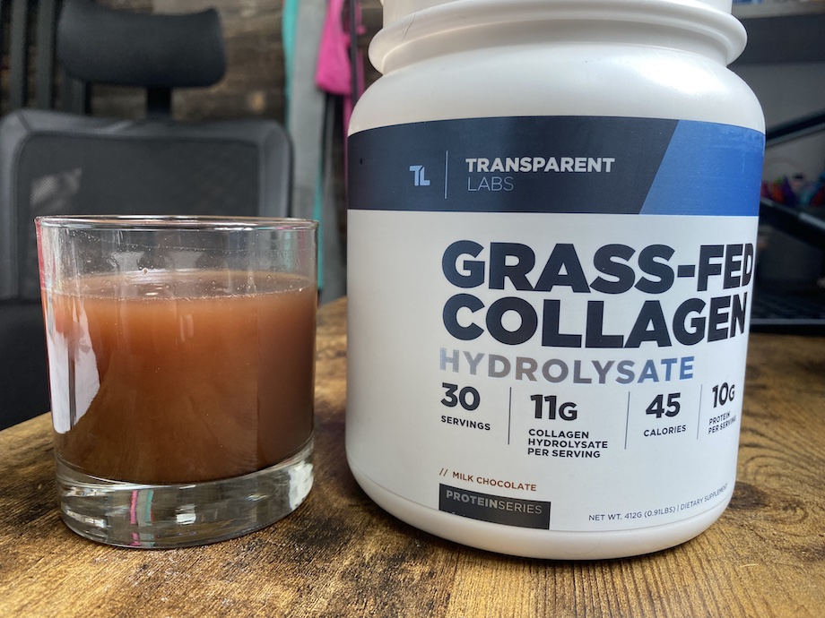 Transparent Labs Grass-fed collagen hydrolysate